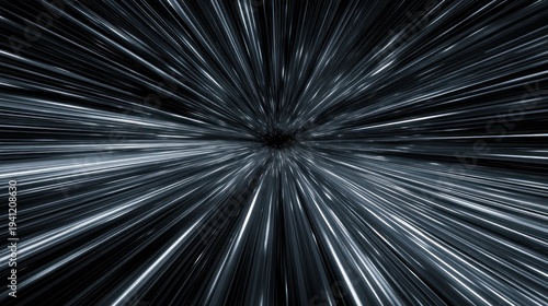 Abstract tunnel effect speed motion