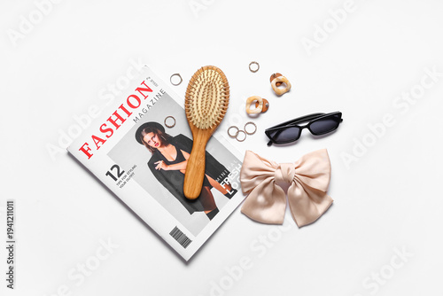 Composition with magazine, ...