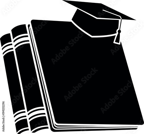 black graduation cap