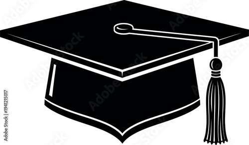 graduation cap and diploma