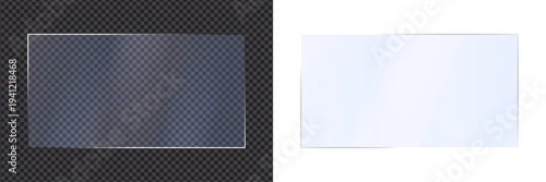 Realistic Glass Overlay texture