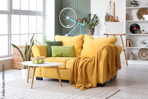 Interior of stylish living ...