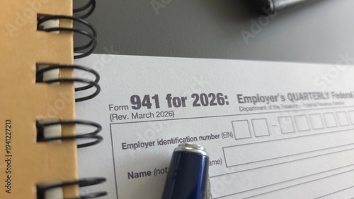 Form 941 – Employer’s Quarterly Federal Tax Return