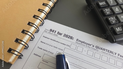 Form 941 – Employer’s Quarterly Federal Tax Return