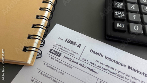 US Tax Form 1095-A – Health Insurance Marketplace Statement