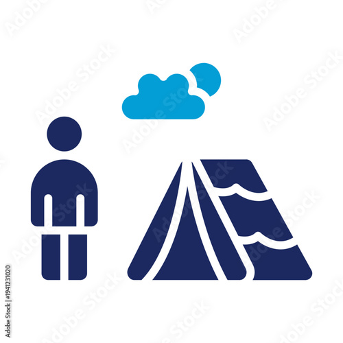 Tent Stay Icon