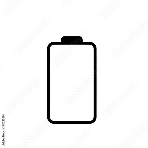 Portable Power Bank External Battery Charger Vector Illustration for Smartphones Isolated on White Background