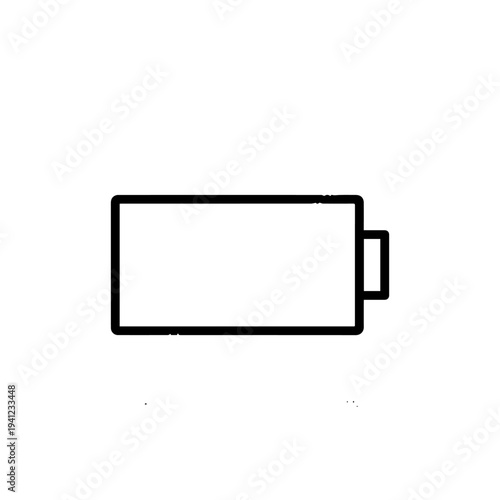 Portable Power Bank External Battery Charger Vector Illustration for Mobile Devices Isolated on White Background