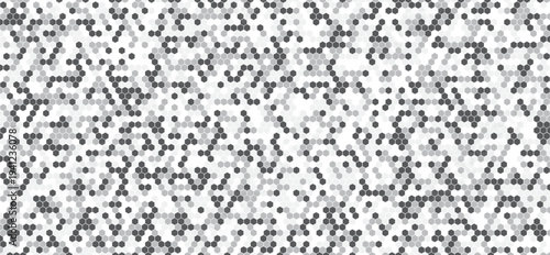 Gray, black, white beehive background. Honeycomb, bees hive cells pattern. Bee honey shapes. Vector geometric seamless texture symbol. Hexagon, hexagonal raster, mosaic cell sign or icon. eps10