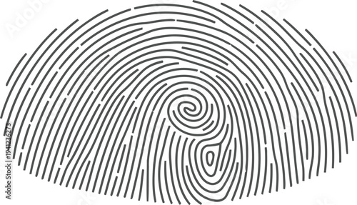 Intricate fingerprint design