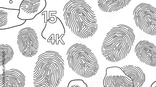 Unique fingerprint patterns