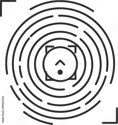 Concentric circle pattern