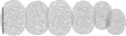 Pattern of interlocking circles