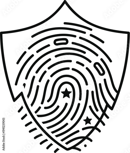 Fingerprint shield security