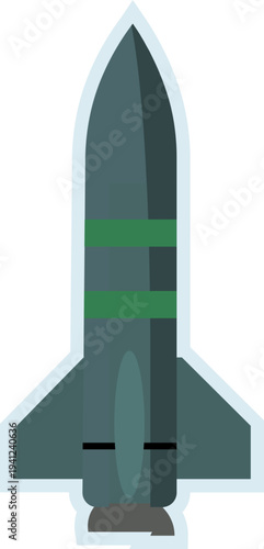 Missile or Rocket Icon