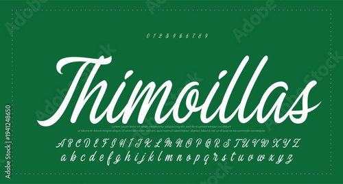 signature font style 