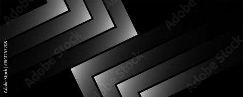 Minimal dark geometric design with overlapping black shapes forming a modern and sophisticated background. Perfect for luxury branding, banners, covers, and corporate identity projects.