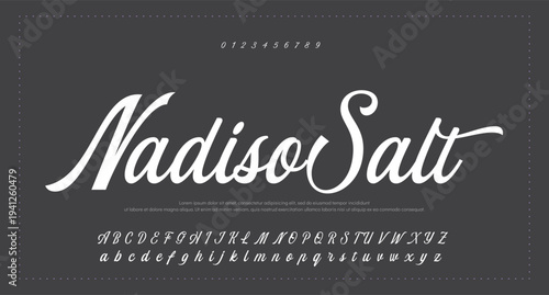 Handwritten isolated on white background