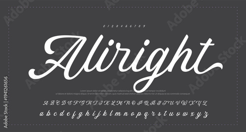 Handwritten, signature, calligraphy, monoline style