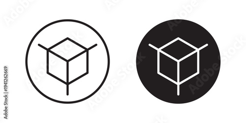 Bim icon for web, design. Linear illustrations, editable strokes