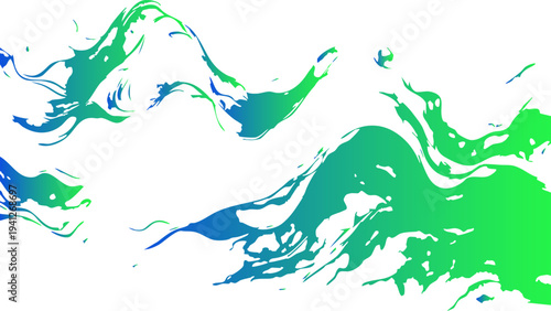 Vector A captivating abstract composition featuring a dynamic blend of vibrant, fluid forms, swirling and merging in an enchanting display of color and movement.