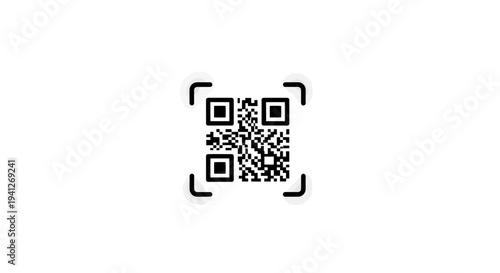 QR Code Scan, Digital Technology, Modern Connection, Information Access, Mobile Device