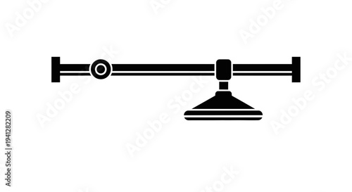 Shower Head Holder Adjustable Rail Mount Slider Bar Bathroom Fixture