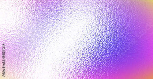 Holographic background with iridescent gradient colors and rainbow light effects, realistic vector backdrop. Silver glass foil texture with shimmer and glossy abstract patterns