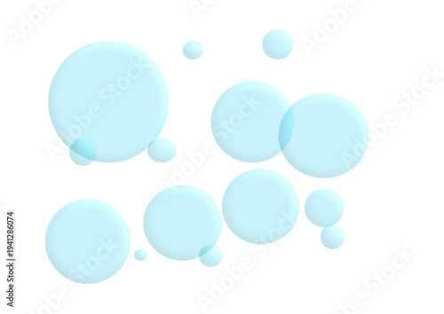 vector illustration of an abstract background with bubbles