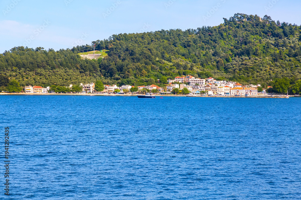 Fototapeta premium Thassos, Greece port view
