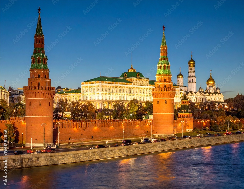 Fototapeta premium kremlin in moscow russia