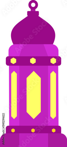 Islamic Lantern Illustrtion