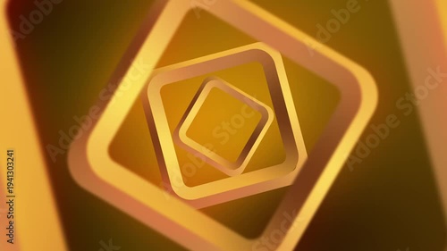 Gradient Shape of a Concentric Squares Abstract Backdrop