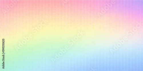 Abstract rainbow background featuring a colorful geometric pattern with light gradient lines and a bright spectrum design for a vector wallpaper illustration backdrop