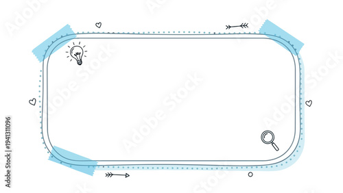 A detailed diagram of a racetrack with blue tape and measurement markings on a white background with a technical and precise mood.