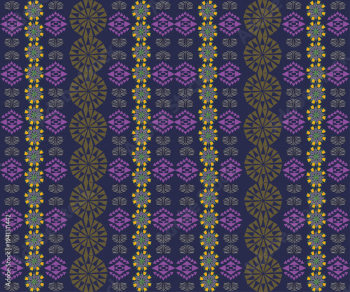 Geometric art pattern