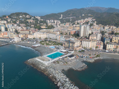 Wallpaper Mural Quartiere di Genova Pegli sul mar ligure Torontodigital.ca