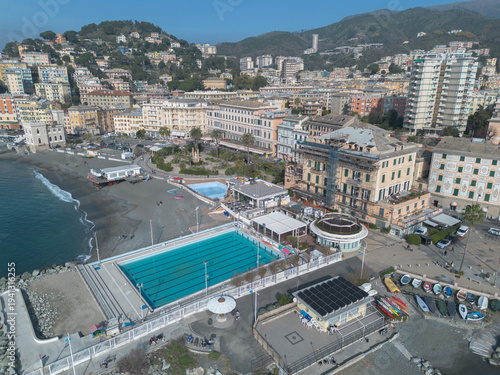 Wallpaper Mural Quartiere di Genova Pegli sul mar ligure Torontodigital.ca