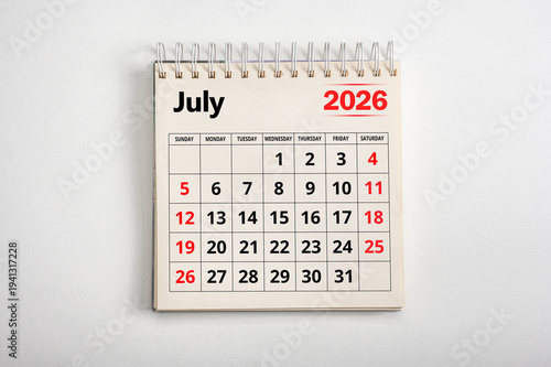 Bild auf Leinwand July 2026