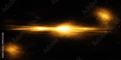 A brilliant sun casts vibrant colors across the clouds at the horizon while a moon and stars begin to emerge in the darkening evening sky above the peaceful sea