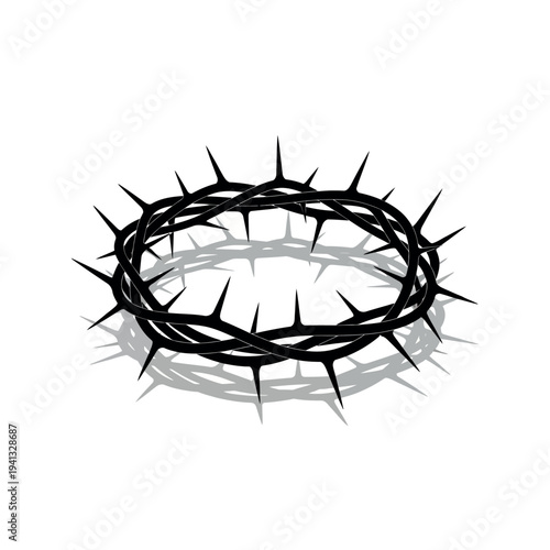 Crown of Thorns Symbol of Sacrifice and Suffering.