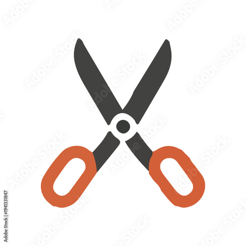 Scissors Icon Isolated