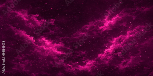 Abstract a mesmerizing cosmic display unfolds, painted with streaks of vibrant pinks and deep purples, evoking a sense of wonder and the vastness of the universe.