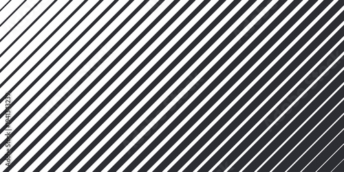 Line slash with pattern background diagonal and strip straight. Slant texture seamless with speed dynamic repeat and fade vector geometric. Black white line with graphic border.