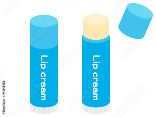 リップクリームのイラスト素材2