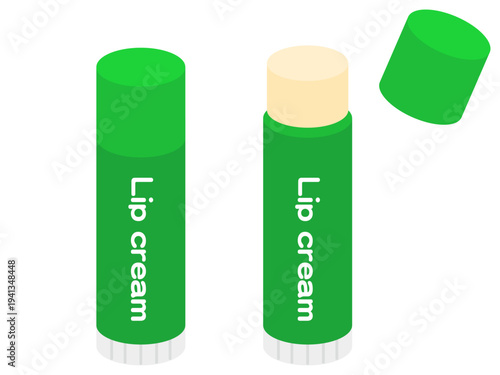 リップクリームのイラスト素材3