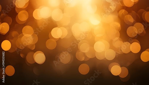 Warm amber golden bokeh background with bright light burst center dark vignette edges moody Ramadan haze backdrop