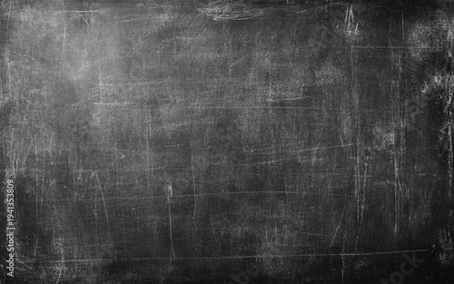 Real smudge black chalkboard texture in classroom school college concept kid dust map blackboard background for write front blank chalk board. Slate for student paint grunge old wall photography back