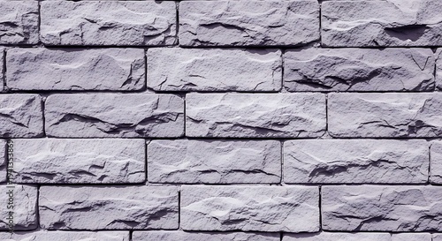 Soft lilac brick wall texture