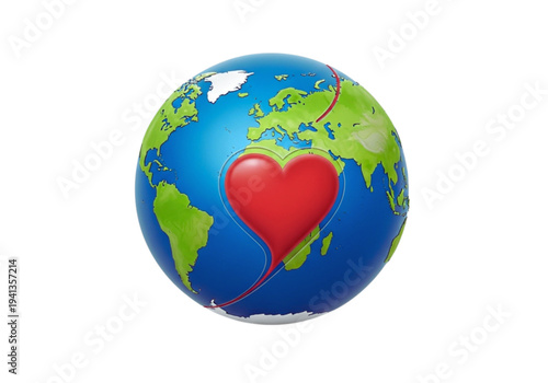 Compassion and Charity Line Icons Set – Love, Helping Hands, Donation and Community Care Outline Vector Collection